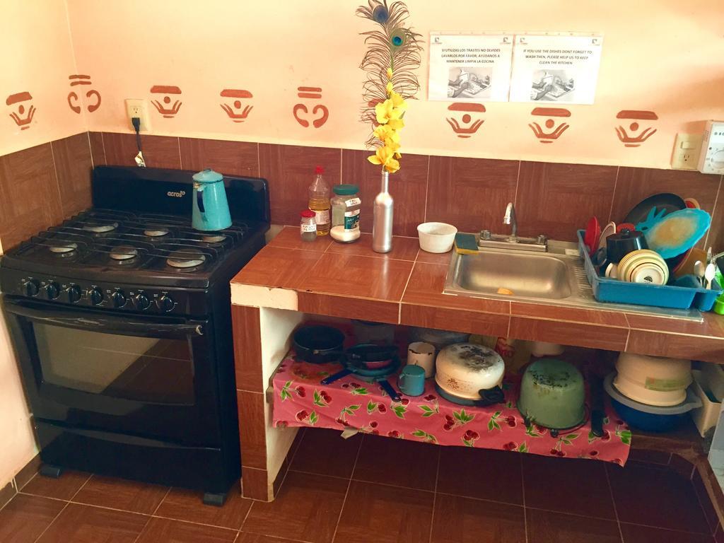 Yaxche Centro Hostal Y Camping Бакалар Екстер'єр фото