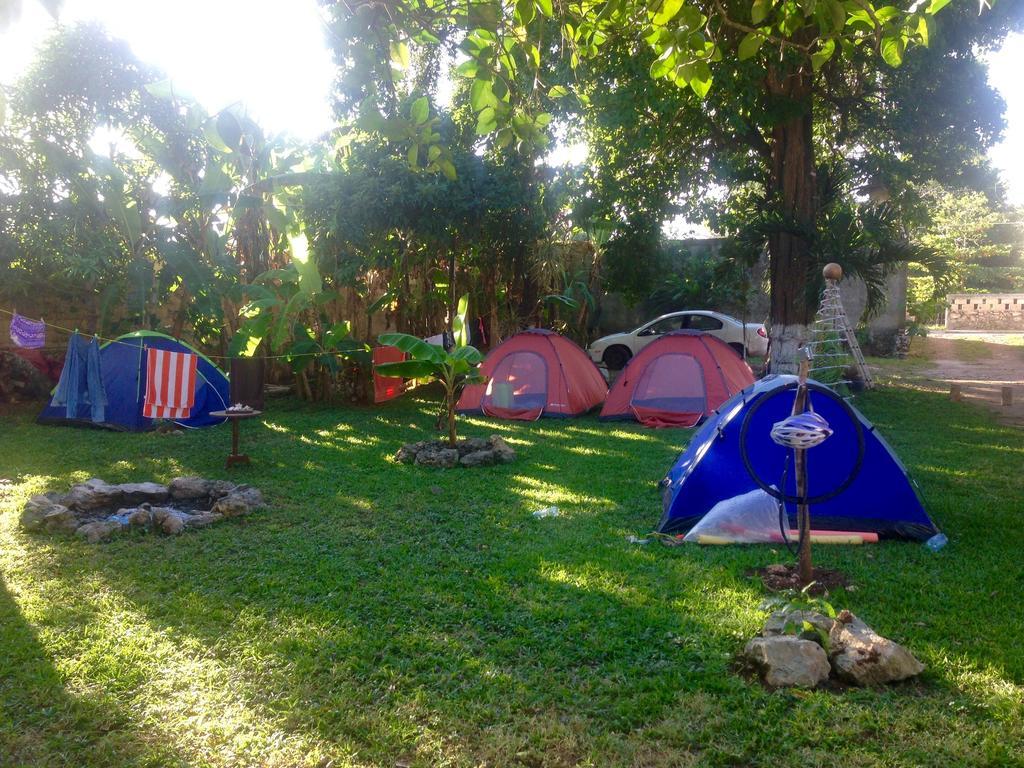 Yaxche Centro Hostal Y Camping Бакалар Номер фото