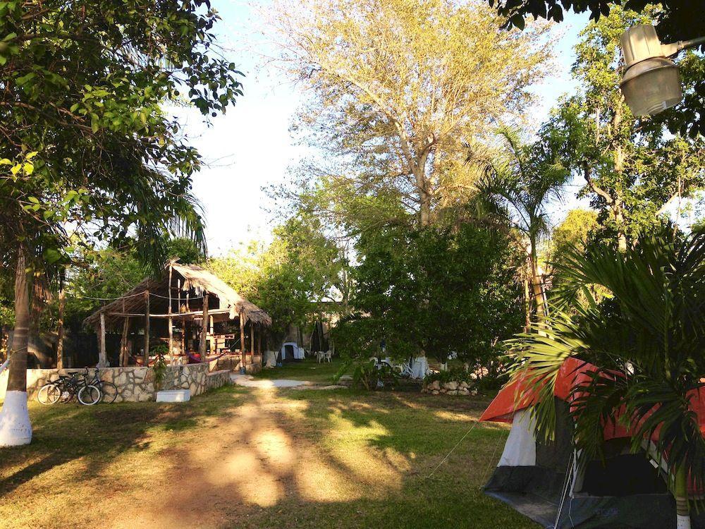 Yaxche Centro Hostal Y Camping Бакалар Екстер'єр фото
