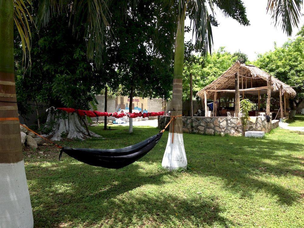 Yaxche Centro Hostal Y Camping Бакалар Екстер'єр фото