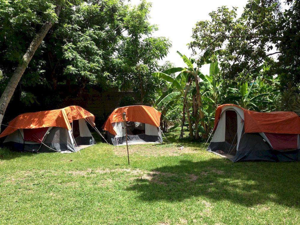 Yaxche Centro Hostal Y Camping Бакалар Екстер'єр фото